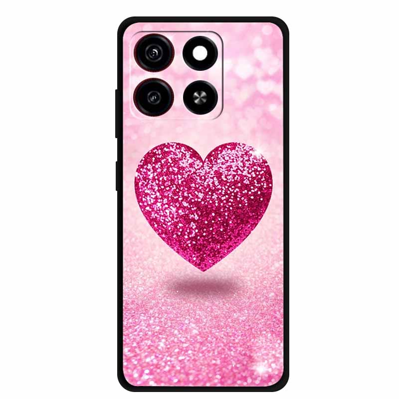 Phone Case For ZTE Blade A55 Back Cover Case A 55 Shockproof Black Silicone Soft Coque For ZTE Blade A35 Case A 35 6.75" Funda