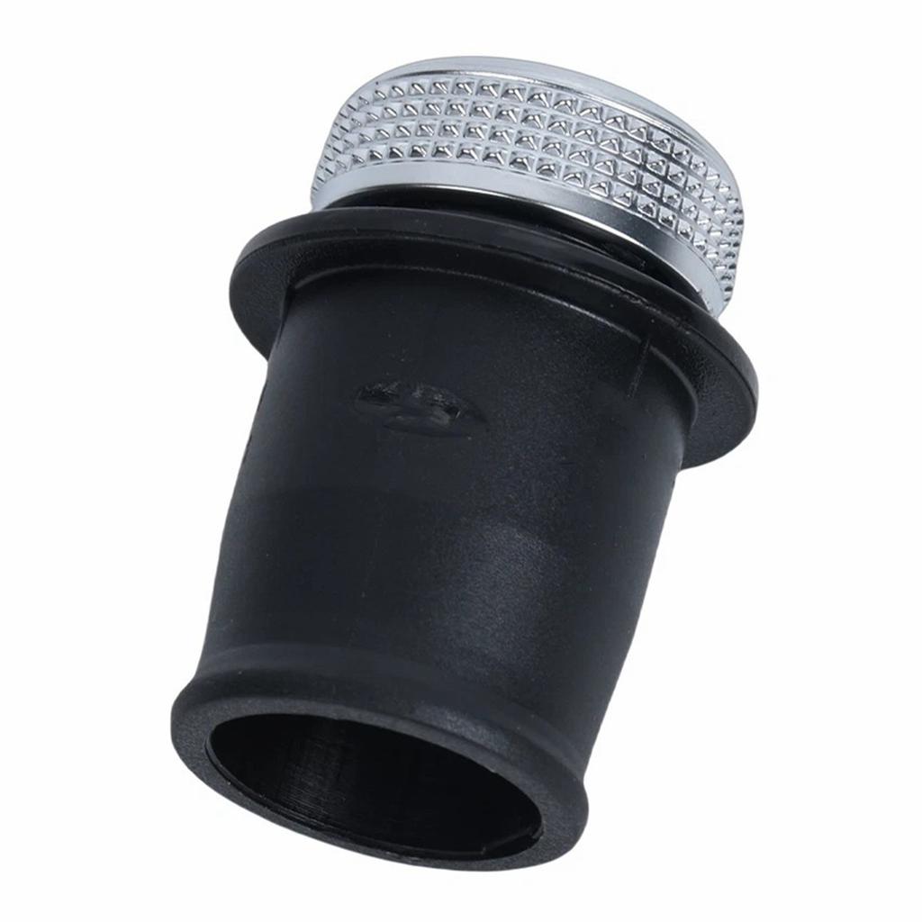 Cigarette Lighter Blank Dust Cover Plug Chrome Plated 4H0919311 For