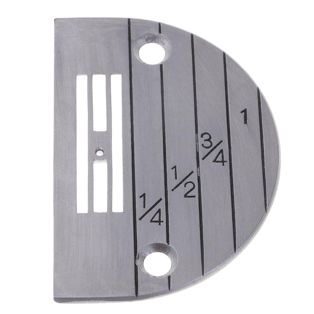 Throat Plate for Flat Lockstitch Industrial Single Machines Steel
