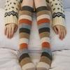 Bananasisters Indie Cashmere Wool Striped Knee Socks (2 Colors)