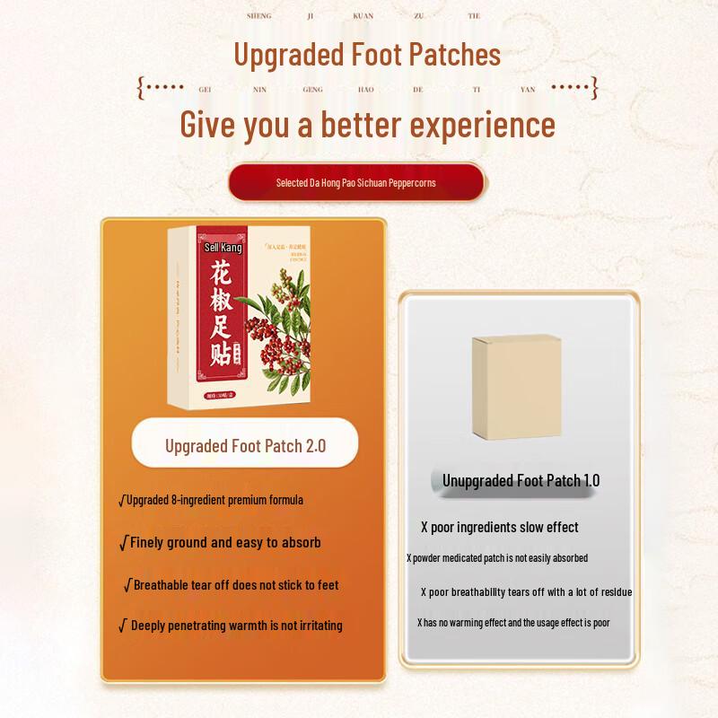 Jintaikang Pepper Foot Patches