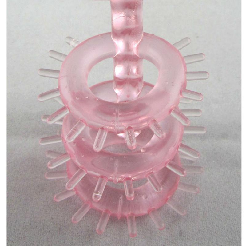 Master Triple Ticklers Cock Ring Sex Products Passion Silicone for Men Solar Erotic Extender Delay Penis Rings Sex
