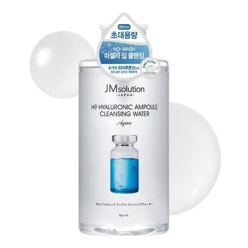 JM solution H9 Hyaluronic Ampoule Cleansing Water Aqua 850ml