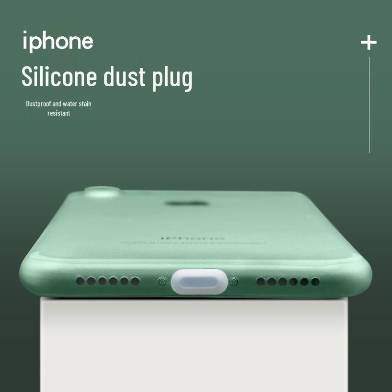 Universal Silicone Dust Plug for Huawei, iPhone, and Android Type-C and Headphone Jack