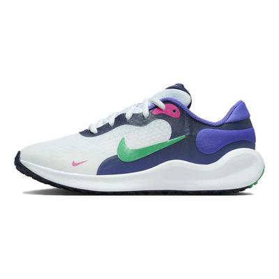 Revolution 7 GS Midnight Navy Stadium Green Kids Sneakers White Persian-Violet FB7689-101