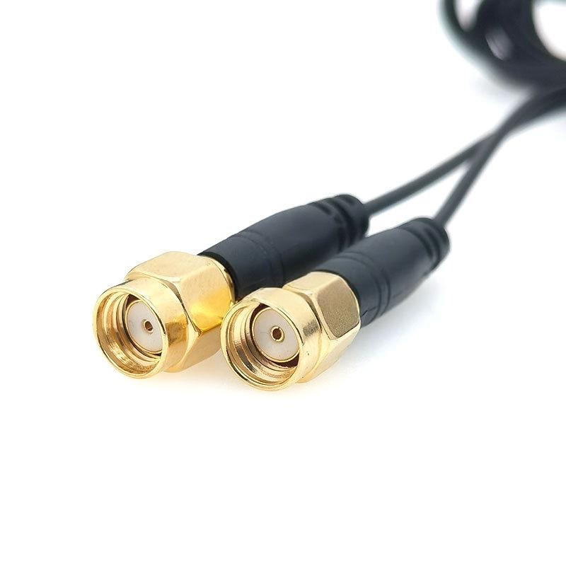 1Pcs Magnetic Foldable 2.4G/5G/6G 12Dbi High Gain External Signal Receiver For Pcie Adapter Wireless Router Wifi 6E Wifi Antenna