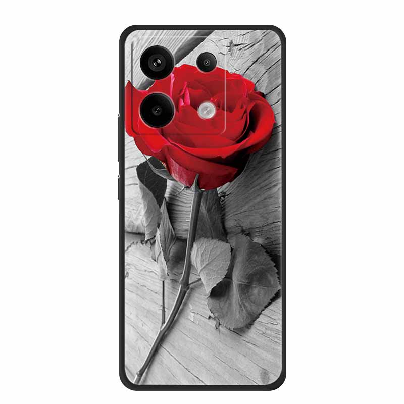 Do etui Xiaomi Redmi Note 13 Pro 5G Luksusowe Miękkie Silikonowe TPU Tylna Osłona Etui na Telefon Redmi Note13 Pro Plus 5G Odporne na Wstrząsy Fundas