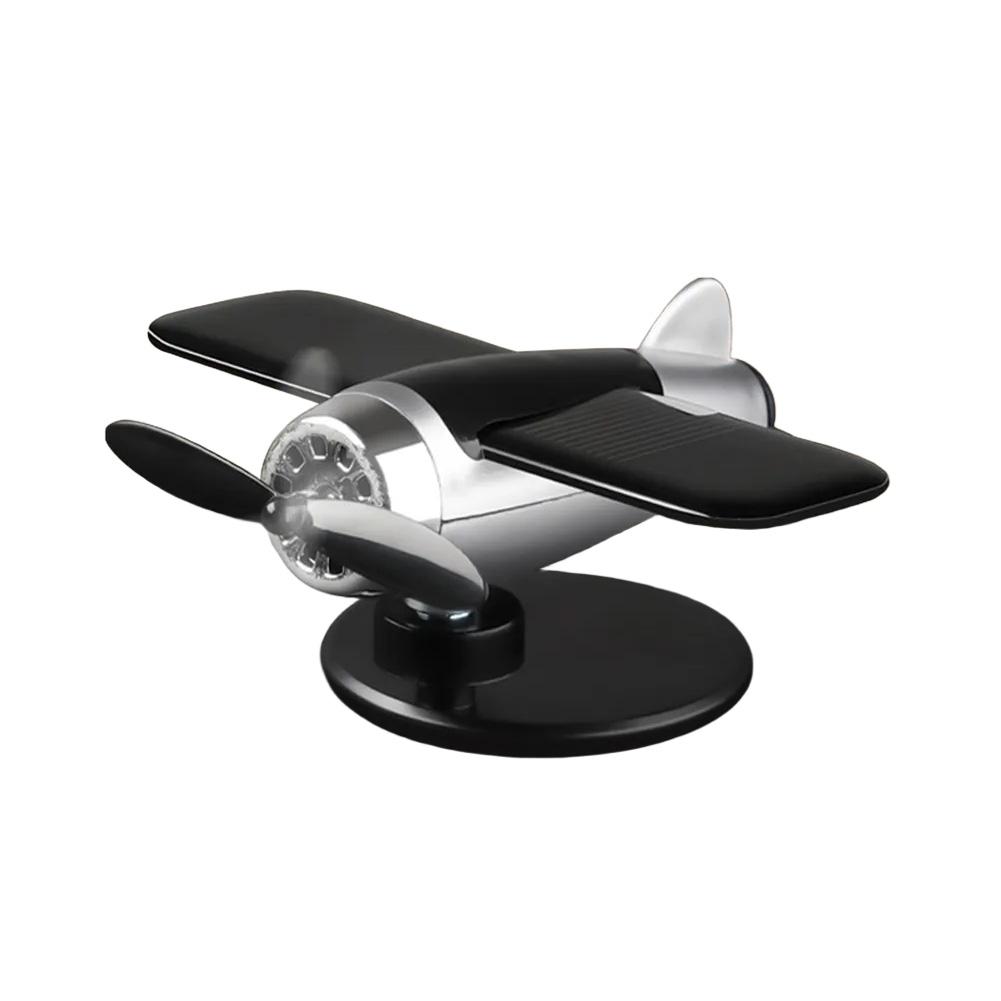 Decorative Airplane For Office Car Decoration Unique Airplane Model Rotating Airplane Decor 360 Motion Ornament