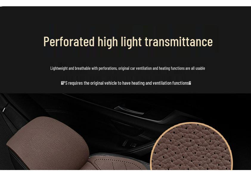 Geely Galaxy L6 Longteng Edition 60KMPLUS Genuine Leather Car Seat Cushion Cover
