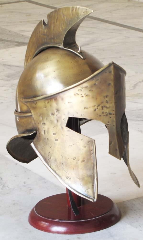 Spartan King Leonidas Medieval Greek Helmet 300 Movie Cosplay Prop Helmet
