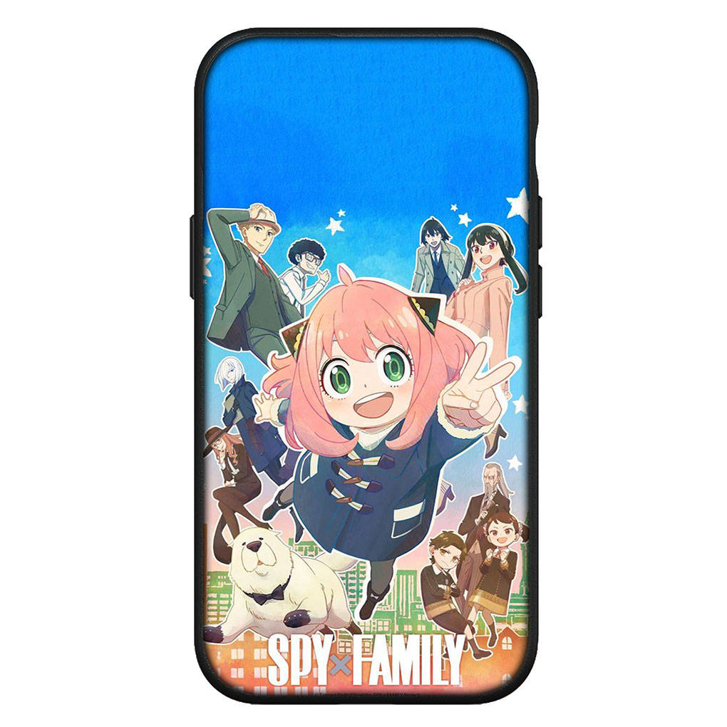 Cover for iPhone 16 15 Xiaomi Redmi Note 14 13 12 11 Pro Max X 8 9 16e Samsung Galaxy S25 S24 S23 Moto OPPO Huawei Spy X Family Anya Forger Phone Case
