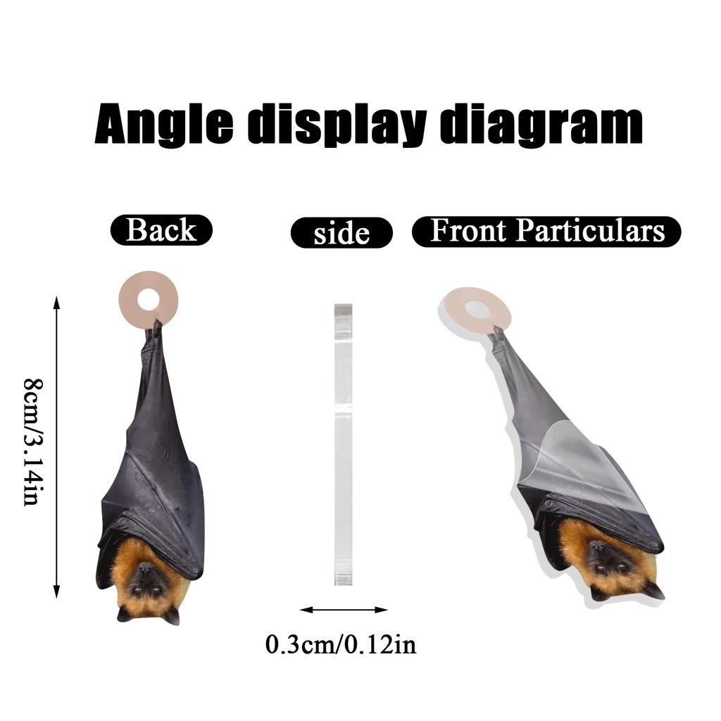 2D Flat Pendant, Christmas Tree Pendant, Home Decoration, Acrylic Pendant