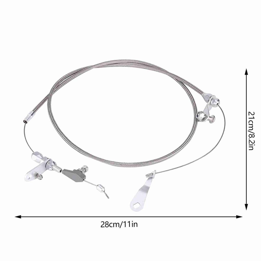 Edelstahl-Down-Kabel für C6 1969 Sperre unten
