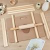 1 Set Keramikherstellungswerkzeuge Tonwerkzeuge Tonmodellierwerkzeug-Sets Holz-Nudelholz für Skulptur