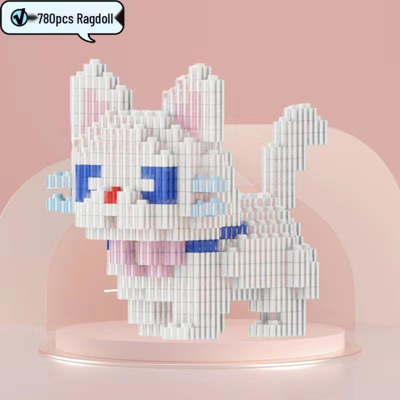 

Игрушка конструктор «Маленький котенок» – Летний развивающий подарок для девочек 2024