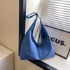 Slack big bag women's new fashion canvas bag class commuter bag simple shoulder bag