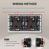BSEED 1/2Gang Wall Light Switch Mechanical Double Button Switch 1Way With LED EU Sockets USB 20W Type-c Power Ports Glass Panels