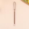 Mini Edelstahl Schneebesen Eierschläger Wisk Manuell Ballon Drahtschneebesen Milch Mischen