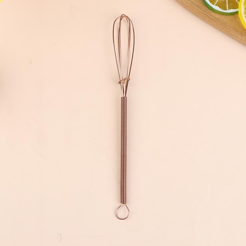 Mini Edelstahl Schneebesen Eierschläger Wisk Manuell Ballon Drahtschneebesen Milch Mischen