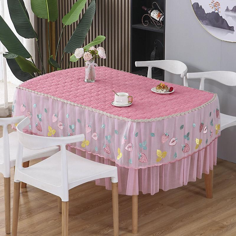 New Elliptical Dining Table Cloth Living Room Dining Table Cloth Rectangular Dining Table Cloth Mat
