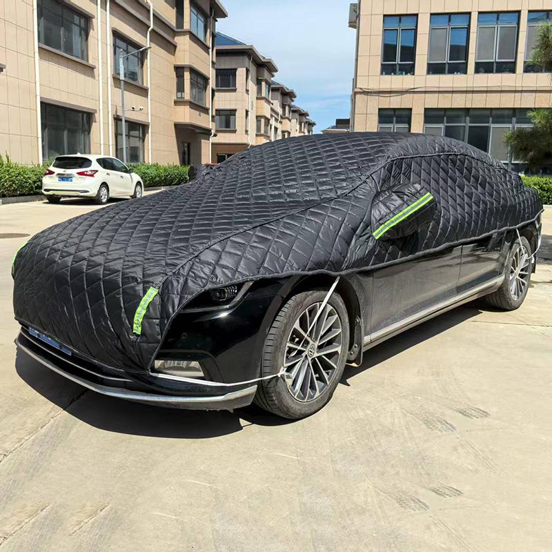 All-Weather Car Cover: Rain & Sun Protection, Thickened 210D Oxford Cloth