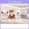 Adorable Plush Dog Backpack Toy For Kids Featuring High-quality Soft Pp Cotton Material