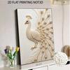 DIY Pearl Diamond Art Painting Kits for Adults and Beginners, Luxurious Peacock Sparkling Painting Craft Home Wall Decor Handmade Gift