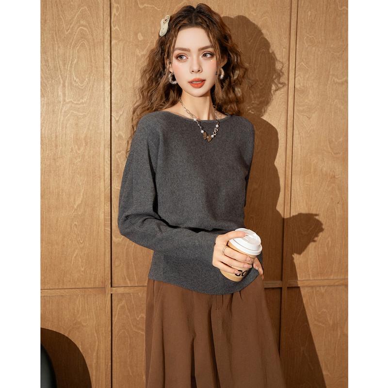 ET BOITE Women's Loose Fit Pullover Sweater