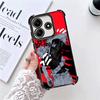 Anime Fushiguro Toji JUJUSU Soft Phone Case For Xiaomi Redmi Note 14 15 Pro Plus 13 12 11S 11T 5G 10 9S 9 Plating Anti-Fall Fund