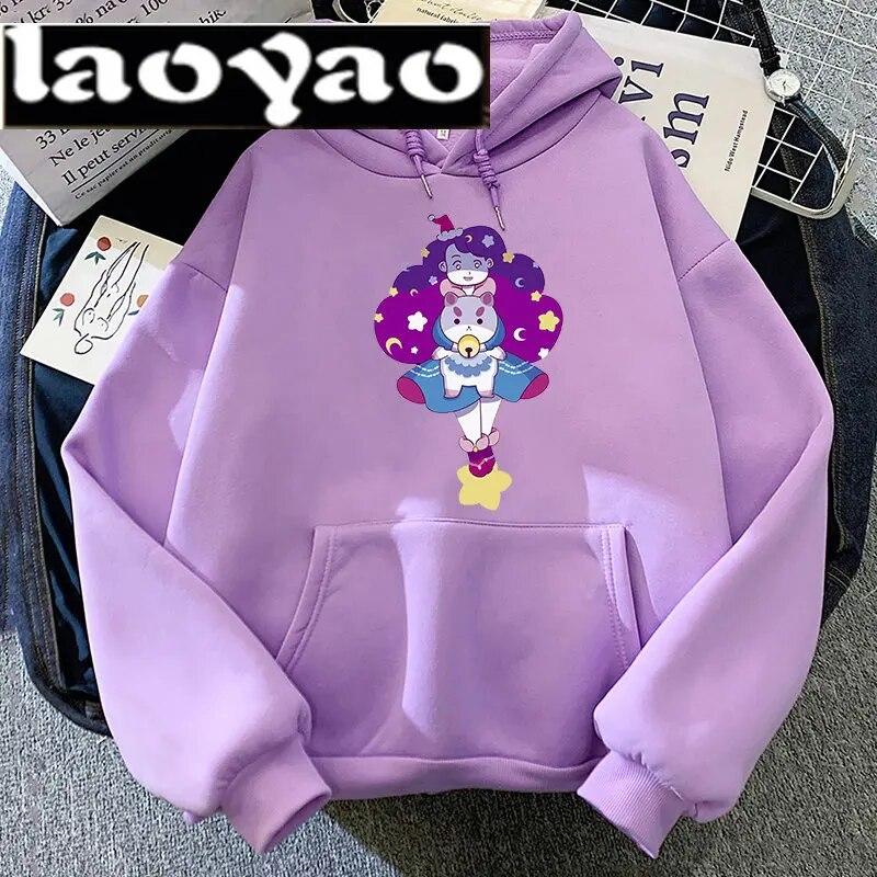 Puppycat Nie nazywaj mnie słodkim Bluzy Bee and Puppycat Bee Puppycat Słodka Zła Bluza Kawaii Kpop Ubrania Jesień Zima Pulower