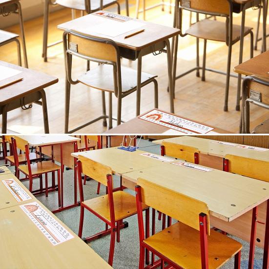 Geyee Magnetische Namensschilder Rustikal – 40 Stück Für Klassenzimmer, Büro & Whiteboard