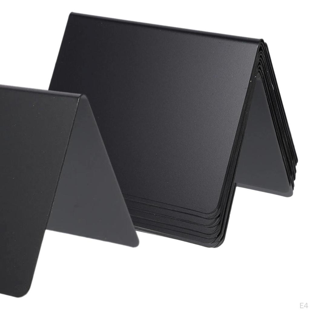 12 Pcs Mini Chalkboard Table Signs Double Sided Erasable Food Wordpad Place Cards Message