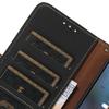 Etui Portfelowe z Prawdziwej Skóry Krowiej z Blokadą RFID do Samsung Galaxy A26 5G, Odporne na Upadki