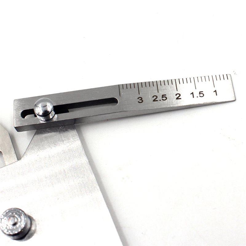 A25F-Multi-Function For Welding Gauge Inspection For Weld Seam Gauge Pit Tester Test Ulnar Ruler For Weld Width Height Measureme