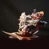 Animation Bleach Kurosaki Ichigo Luminous Gk Doll Hand-Made Model Trend Figure Desktop Ornaments Toy Gift