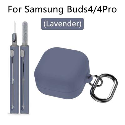 Mit Schlüsselanhänger Bluetooth Kopfhörer Hülle Ladebox Hülle für Samsung Buds 4/4 Pro