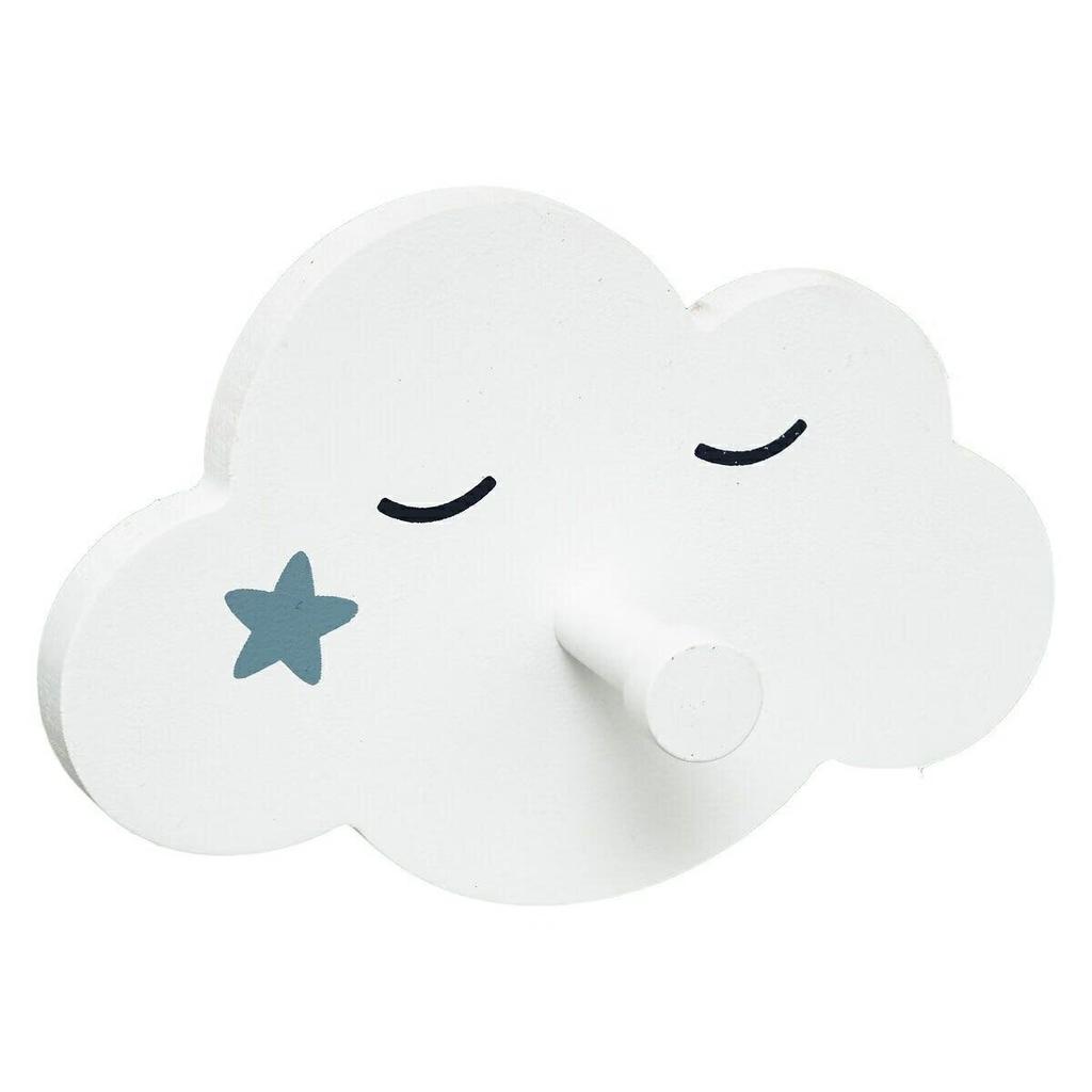 Set Of 3 Hangers For A Child's Room Sky Mdf