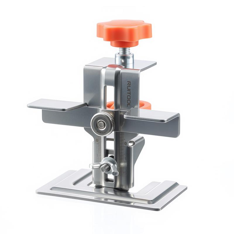 Cabinet Door Mounting Jig Cabinets Frame Clamp Household Hidden Door Stainless Steel Mounting Support Woodworking Tool