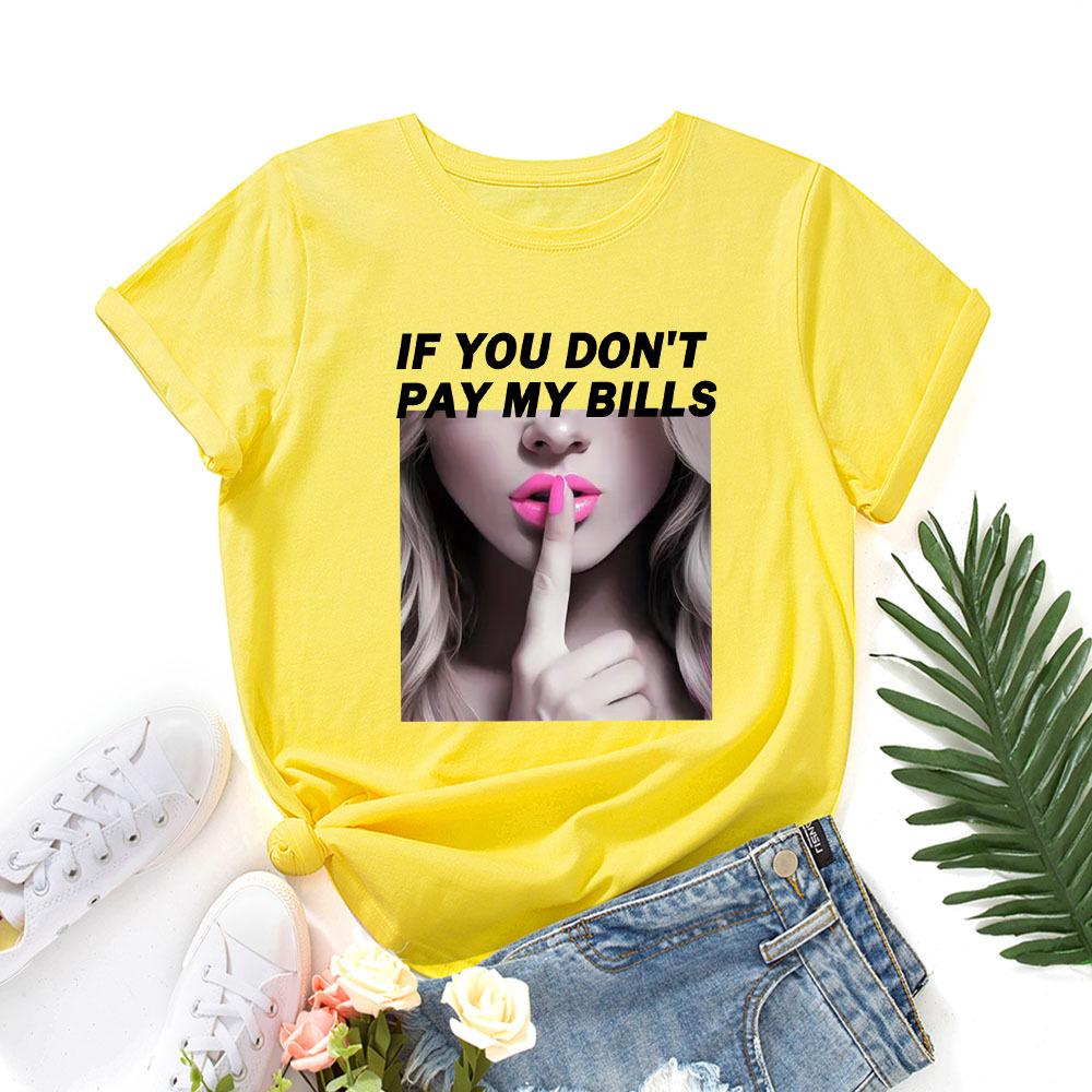 Women Men Cotton T Shirt Round Neck Short Sleeve Tee Fashion Black White Top Comfortable Soft T-Shirts