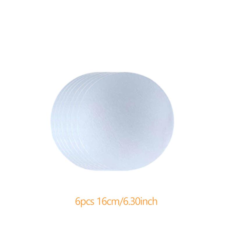 

6/8/10 дюймов круглая белая основа одноразовая тарелка с покрытием диск поднос для кексов десерт инструменты 058