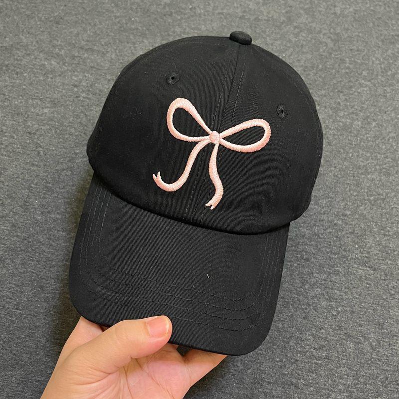 Fashion Hat Female Ins Sweet Cute Bow Baseball Cap Four Seasons Sunshade Cap
