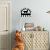 Golden Retriever Walk Key Rack Wall Mounted Hook Art Shape Door Hooks Bathroom Towel Holder Golden Retriever Hook Art Key Rack