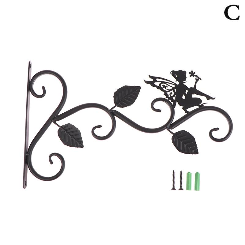1 buc Cârlige metalice pentru coș suspendat cu șuruburi Coș de flori Coș de plante de exterior