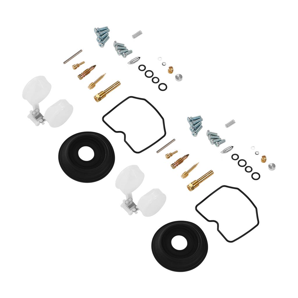 Kit de reparare carburator 52PCS Set complet de reconstrucție carburator Înlocuitor pentru ER500 ER?5 1998?2005