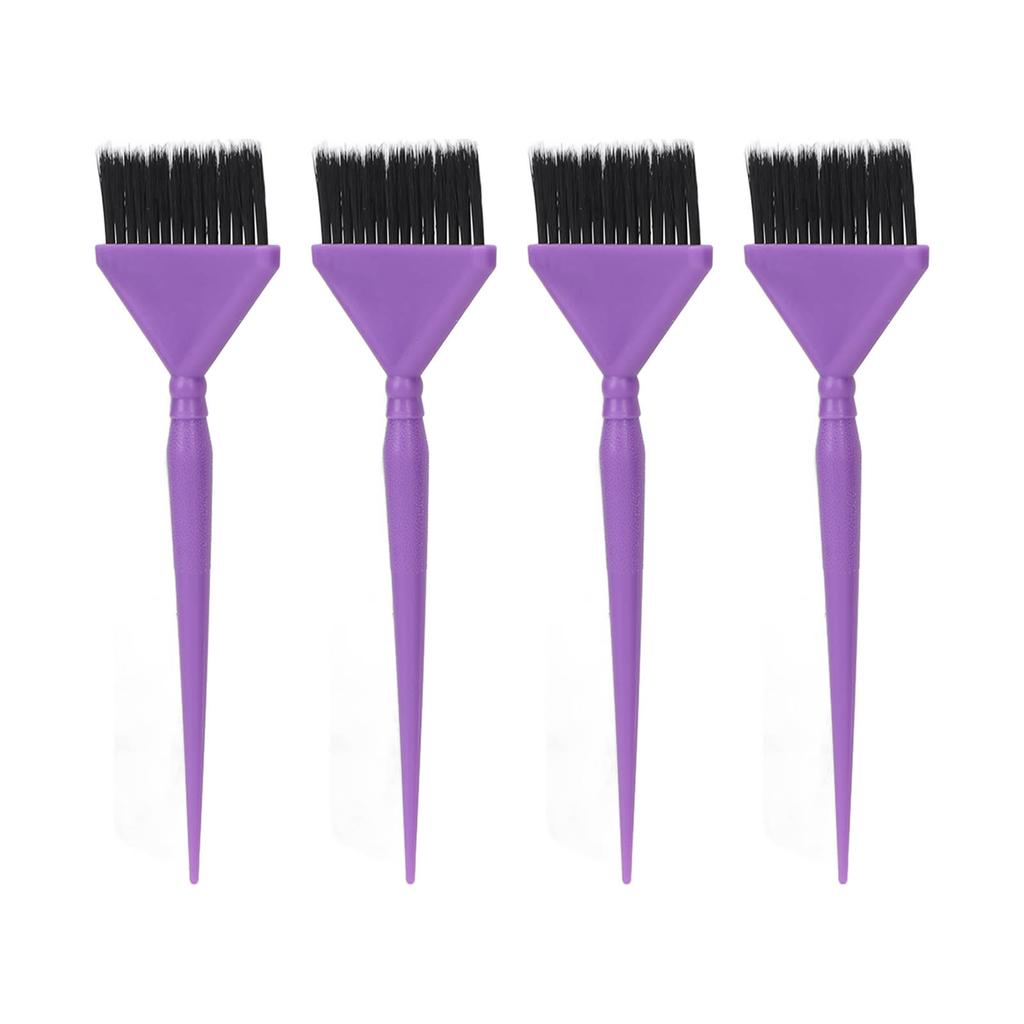 4Pcs Hair Color Brush Washable Reusable Professional Color Tint Applicator Hair Coloring Brush for Home Beauty Salon