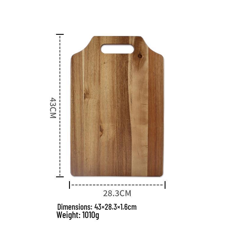 Large Thick Acacia Wood Cutting Board for Slicing Steak
