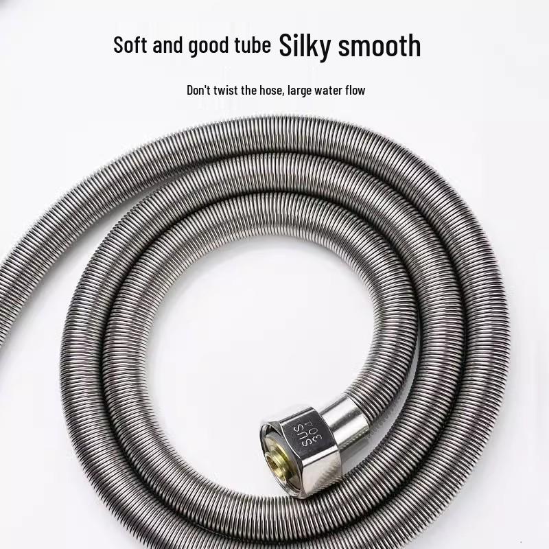 Universal 304 Stainless Steel Shower Hose for Bathroom Water Heaters