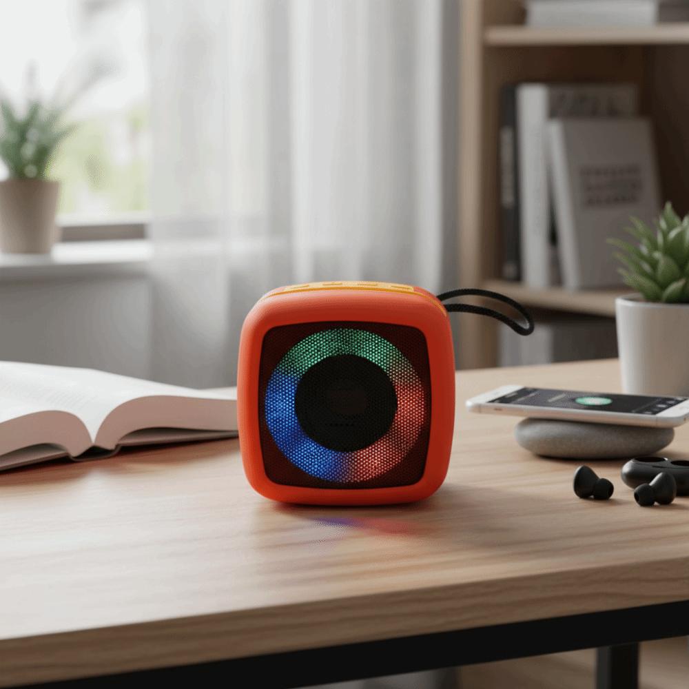 Punchy Bass Mini Wireless Bluetooth Speaker Rechargeable Battery Wireless Speakers Camping