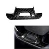 Real Carbon Fiber Steering Wheel Lower Cover Trim Fits For Chevrolet Camaro 2016-2023