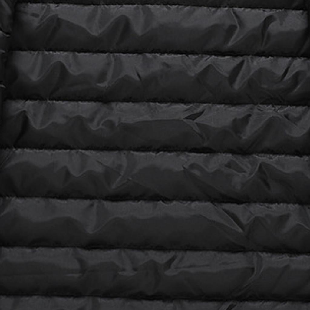 Men's Casual Solid-color Light Down Cotton Vest, Men's Stand-up Collar Zip-up Workwear Vest Jacket